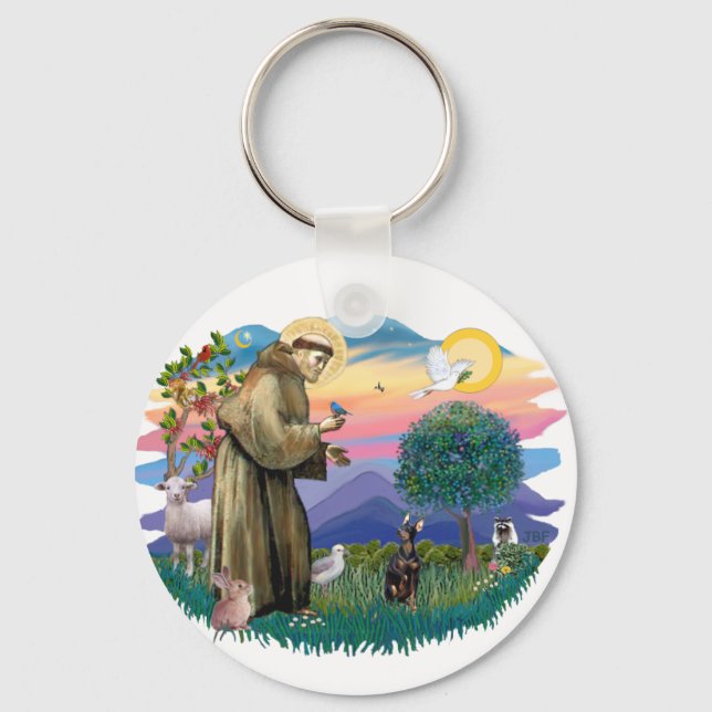 Porte-clés Pinscher miniature (Recto)