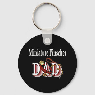 Porte-clés pinscher miniature papa Porte - clé