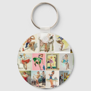 Porte-clés Pinup collection Pin up art