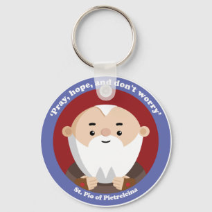 Porte-clés Pio de Pietrelcina