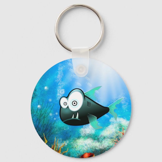 Porte-clés piranha (Recto)