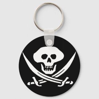 Porte-clés Pirate Crâne et épées
