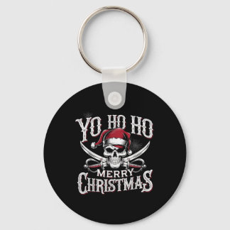 Porte-clés Pirate de vacances Yo Ho Ho Joyeux Noël Chapeau de