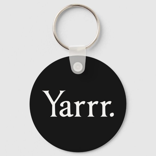 Porte-clés Pirate de Yarrr (Recto)