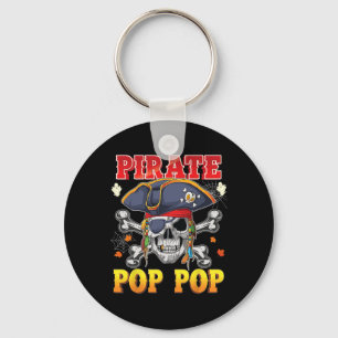 Porte-clés Pirate Pop-pop Skull Crossbones Halloween Costume