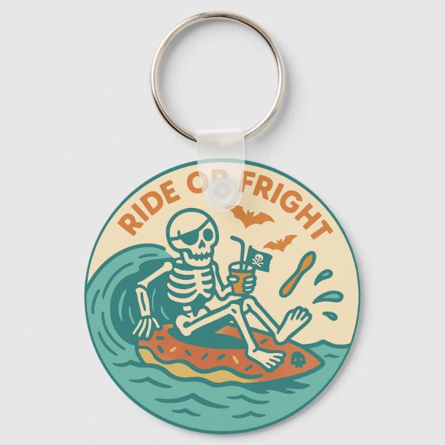 Porte-clés Pirate Skeleton Summer Spooky (Recto)
