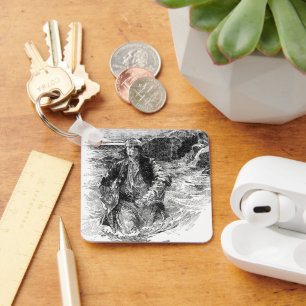 Porte-clés Pirates Vintage, Sir Henry Morgan dans l'Océan