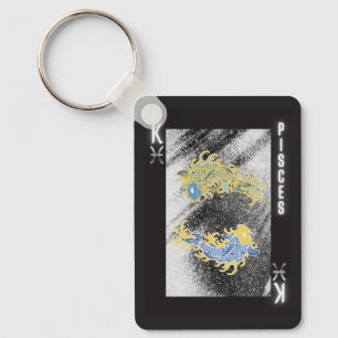 Porte-clés Pisces King Zodiac