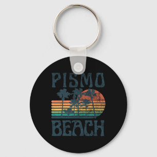 Porte-clés Pismo Plage de Californie Vacances d'été Vintage