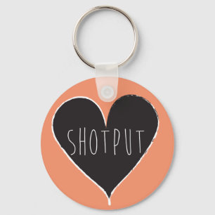 Porte-clés Piste à lancer et Porte - clé de champ