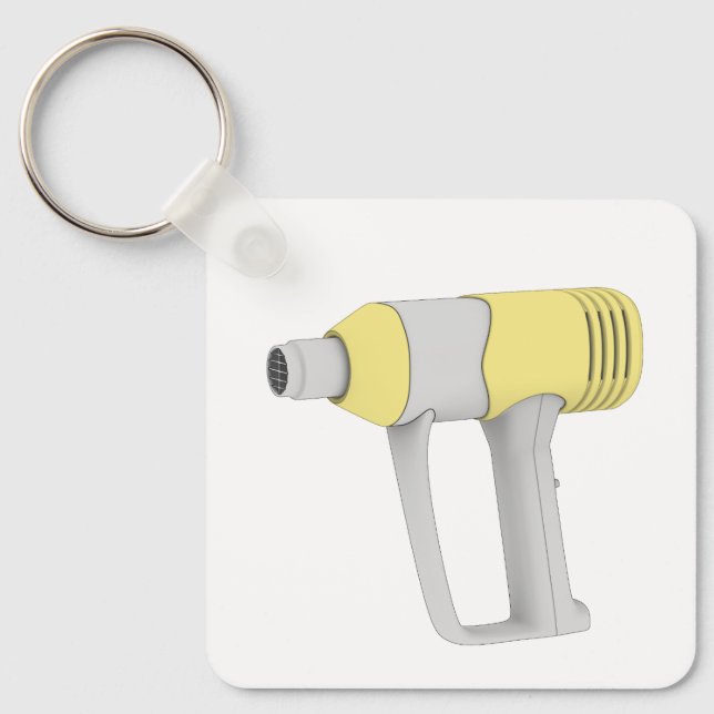 Porte-clés Pistolet à chaleur industriel électrique (Recto)