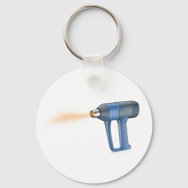 Porte-clés Pistolet à chaleur industrielle électrique (Recto)