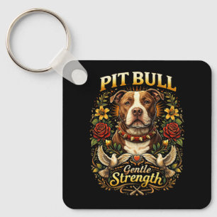 Porte-clés Pit Bull : Force Douce