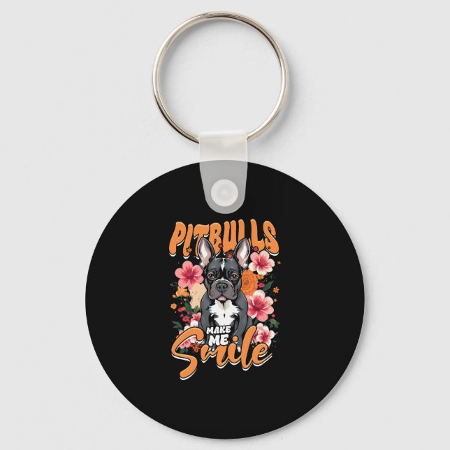 Porte-clés Pitbull Pitbulls (Recto)