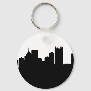 Porte-clés Pittsburgh City Skyline