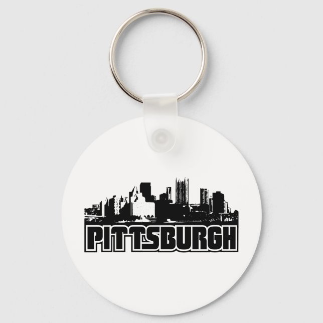 Porte-clés Pittsburgh Skyline (Recto)