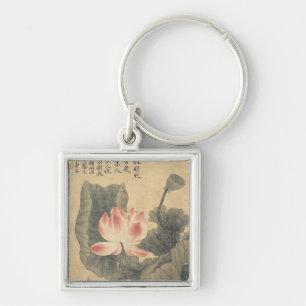 Porte-clés Pivoines