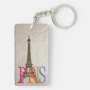 Porte-clés PixDezines Paris/Tour Eiffel/do-it-yourself couleu