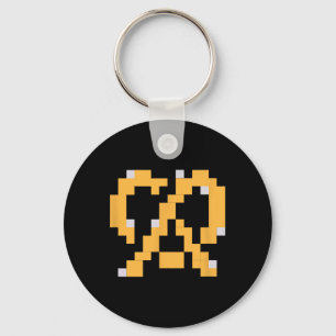 Porte-clés Pixel Pretzel Déguisement de groupe facile pour Ha