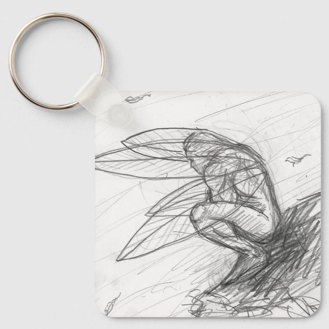 Porte-clés Pixie Dust in the Wind (Recto)