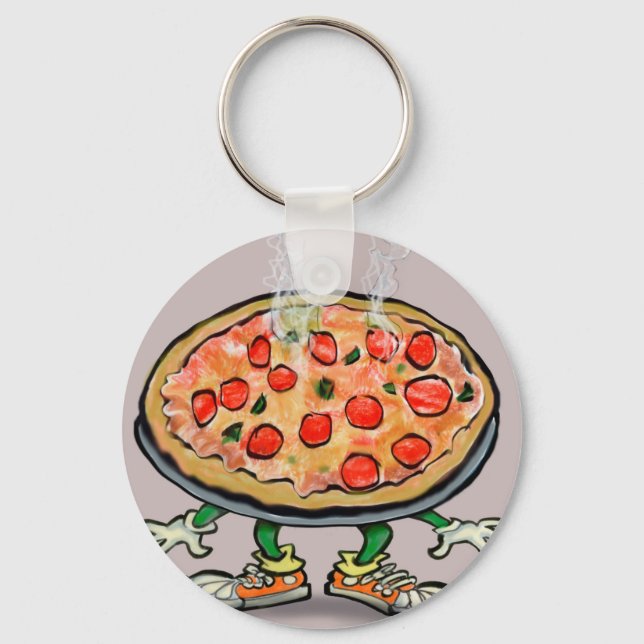 Porte-clés Pizza (Recto)