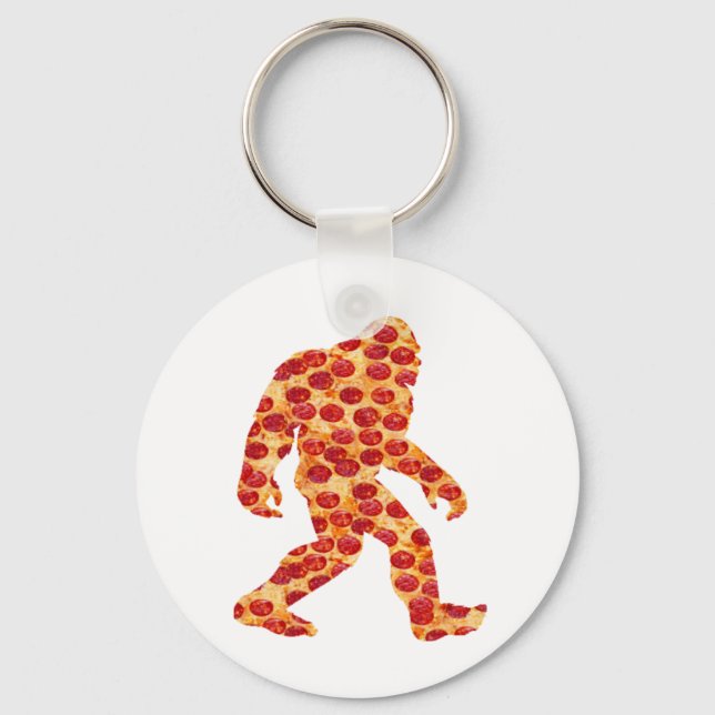 Porte-clés Pizza Bigfoot (Recto)