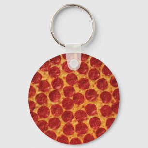 Porte-clés Pizza de pepperoni