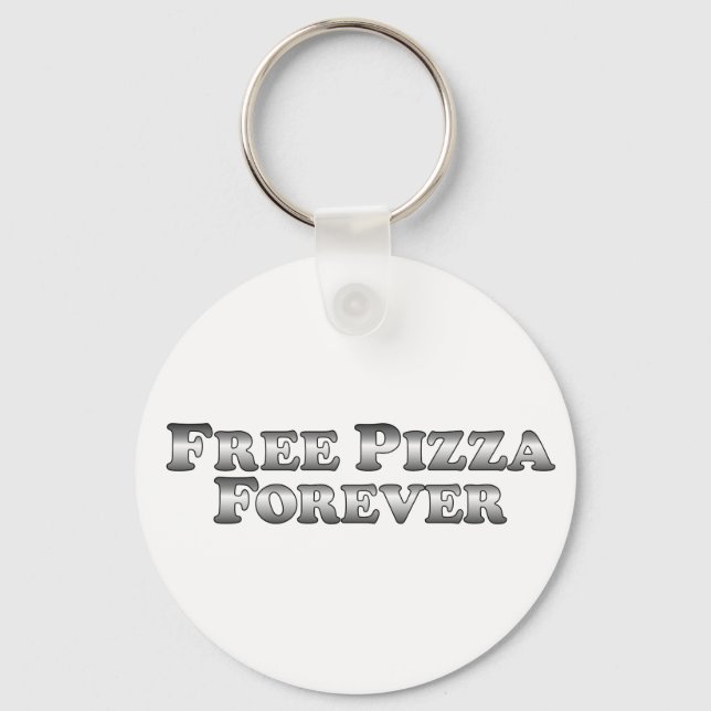 Porte-clés Pizza Forever Gratuite - Basic (Recto)