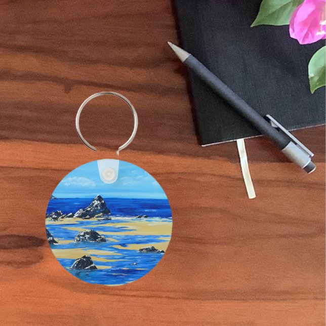 Porte-clés Plage (Créateur téléchargé)