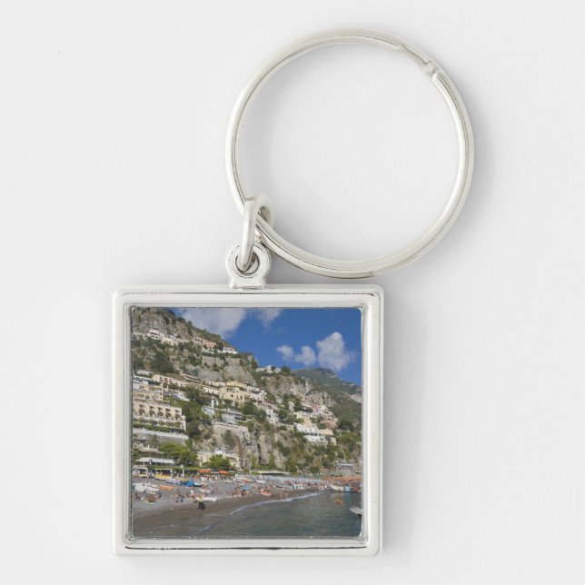 Porte-clés Plage à Positano, Campanie, Italie (Devant)