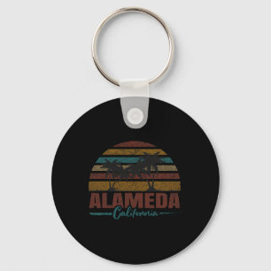 Porte-clés Plage Côte Ville Vacances Souvenir Alameda