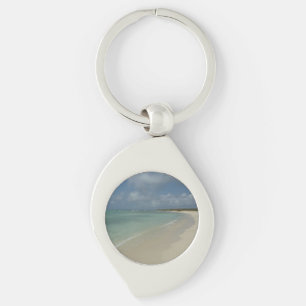 Porte-clés Plage d'Aruba II Belle Scène Naturelle