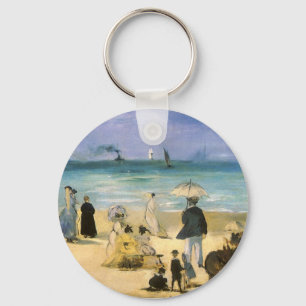 Porte-clés Plage de Boulogne par Edouard Manet, Art ancien
