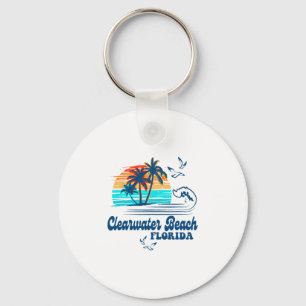 Porte-clés Plage de Clearwater Floride 2025 Coucher de soleil