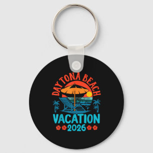 Porte-clés Plage de Daytona Floride 2026 Vacances familiales