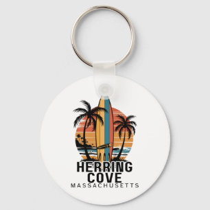 Porte-clés Plage de Herring Cove Machusetts Surfant Surfeur _