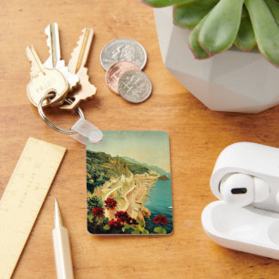 Porte-clés Plage de la côte italienne d'Amalfi