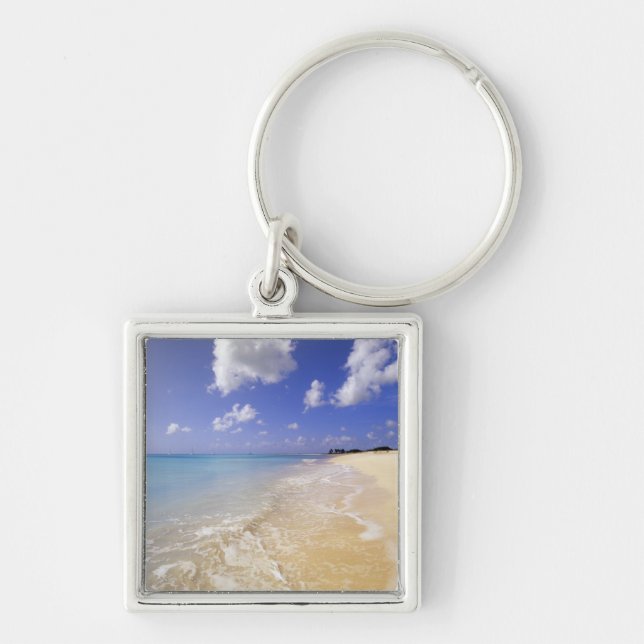 Porte-clés Plage de Low Bay, Barbuda, Antigua (Devant)