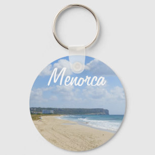 Porte-clés Plage de Minorque du Son Bou Souvenir