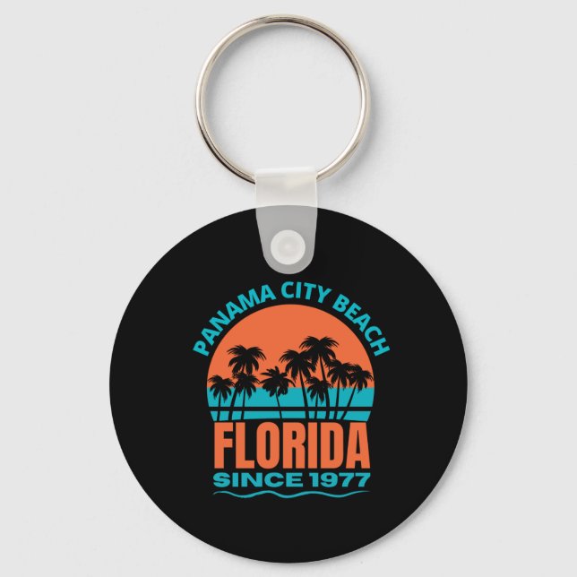 Porte-clés Plage de Panama City Floride (Recto)