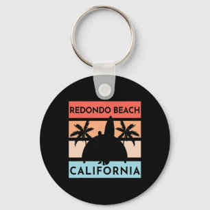 Porte-clés Plage de Redondo Californie Surf Vacances d'été Vi