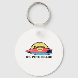 Porte-clés Plage de St Pete Beach Floride Surfboard Plage Sur