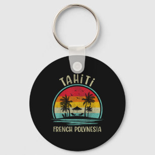 Porte-clés Plage de Tahiti Polynésie française Vacances d'été