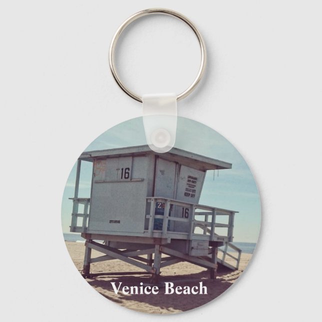 Porte-clés Plage de Venice (Recto)