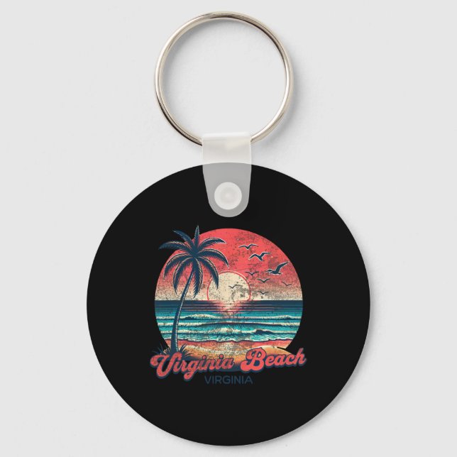 Porte-clés Plage de Virginie  (Recto)