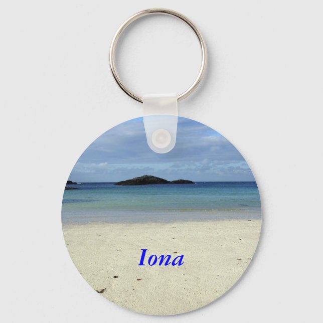 Porte-clés Plage d'Iona (Recto)