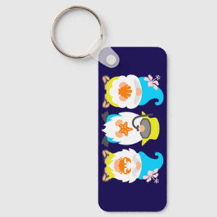Porte-clés Plage Gnomes-52521