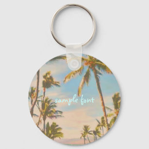 Porte-clés Plage hawaïenne vintage de PixDezines