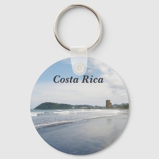 Porte-clés Plage Jaco au Costa Rica (Recto)