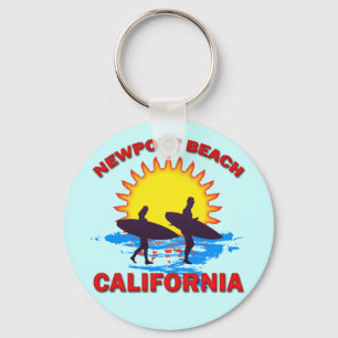 PORTE-CLÉS PLAGE LA CALIFORNIE DE NEWPORT